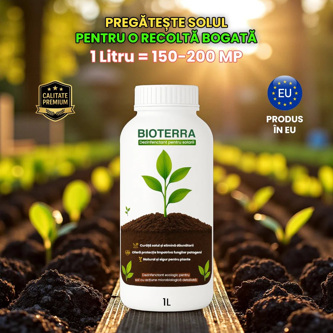BioTerra™ – Dezinfectant BIO pentru solul tău - Ghidul Gospodarului