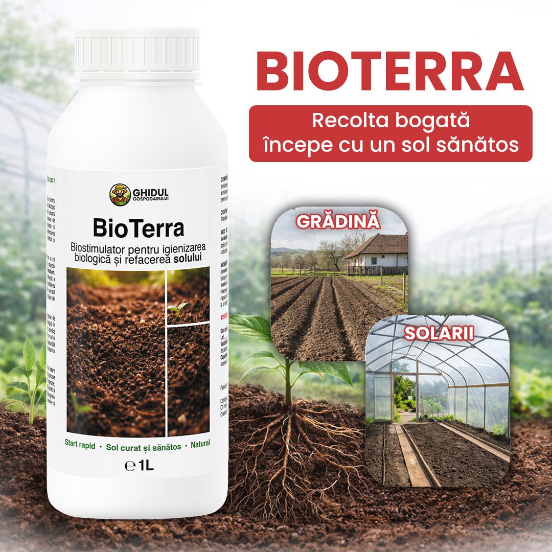 BioTerra™ – Biostimulator BIO pentru echilibrarea solului – 1L - Ghidul Gospodarului