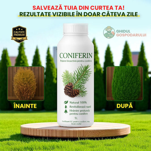 ConiFerin™ - Fertilizant BIO petru Conifere și TUIA - SMARTINI