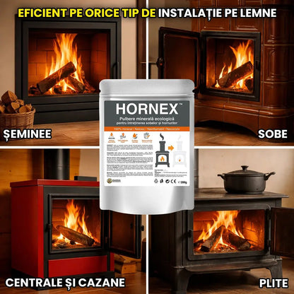 Hornex - Soluție pentru curățat sobe și hornuri | 200g - Ghidul Gospodarului